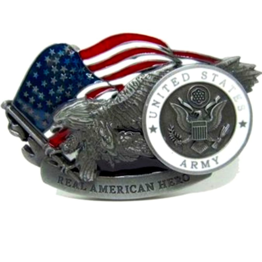 New United States Army belt buckle approximately 3.75 Inches Wide.  Brand New.